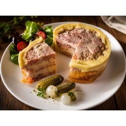 Millefeuille de pintade - 20% foie gras de canard - 310g