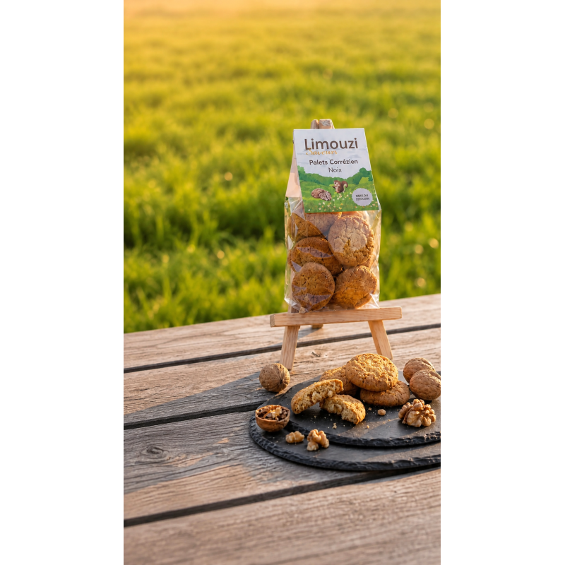 Palets corréziens noix - sachet 150g