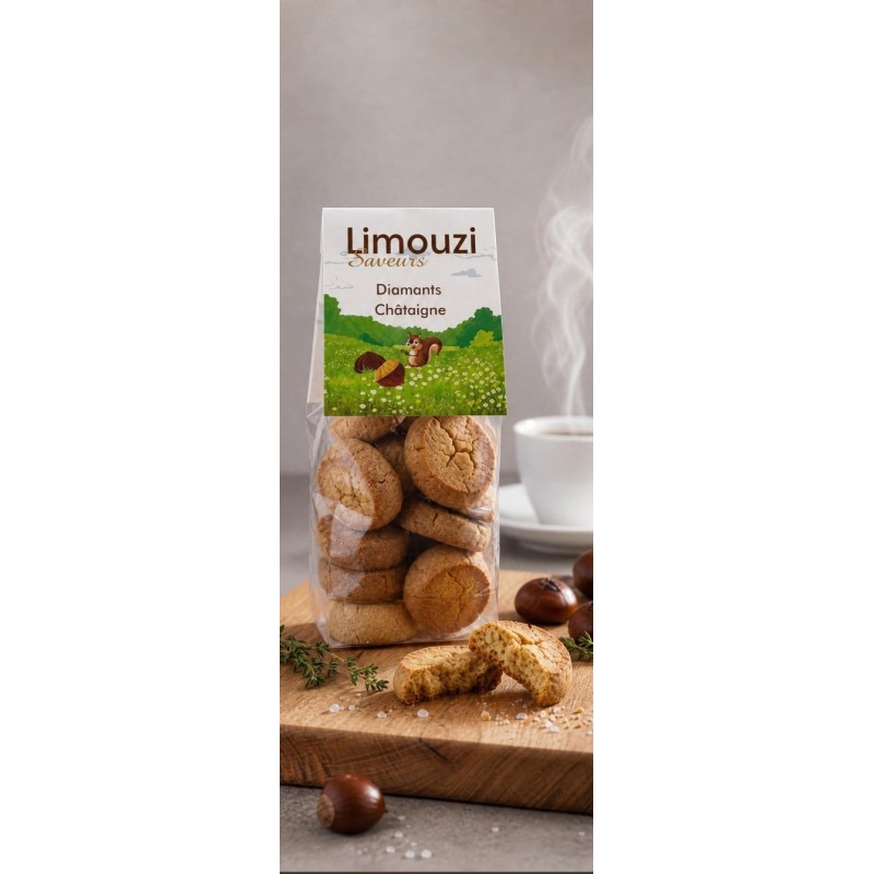 Diamants châtaigne - sachet 150g